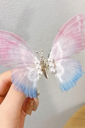 Handmade Butterfly Children Hairpin Spring Butterfly Hair Accessories